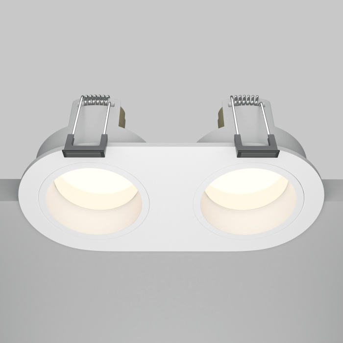 Встраиваемый светильник Maytoni Share DL126-02-GU10-W