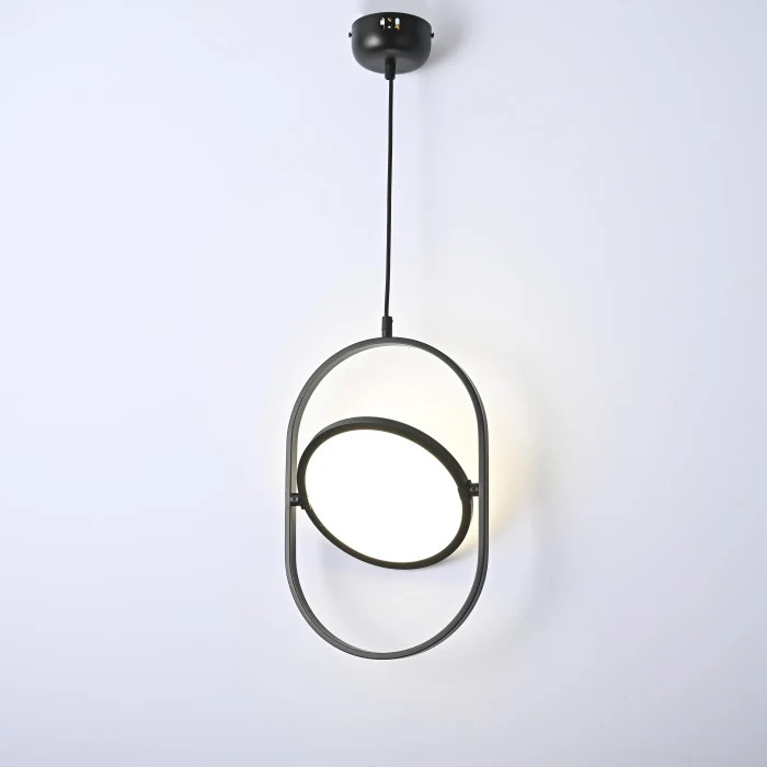 Подвесной светильник ARVET вертикальный Чёрный ImperiumLoft