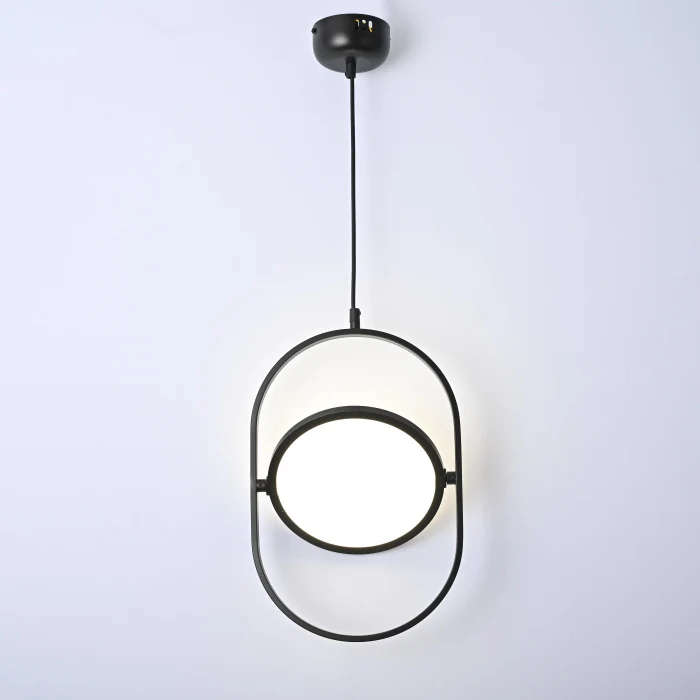 Подвесной светильник ARVET вертикальный Чёрный ImperiumLoft