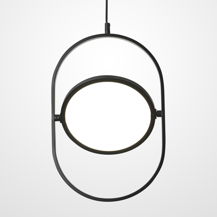 Подвесной светильник ARVET вертикальный Чёрный ImperiumLoft