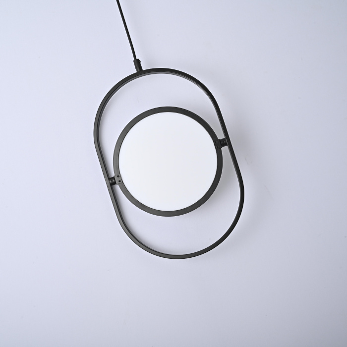 Подвесной светильник ARVET вертикальный Чёрный ImperiumLoft