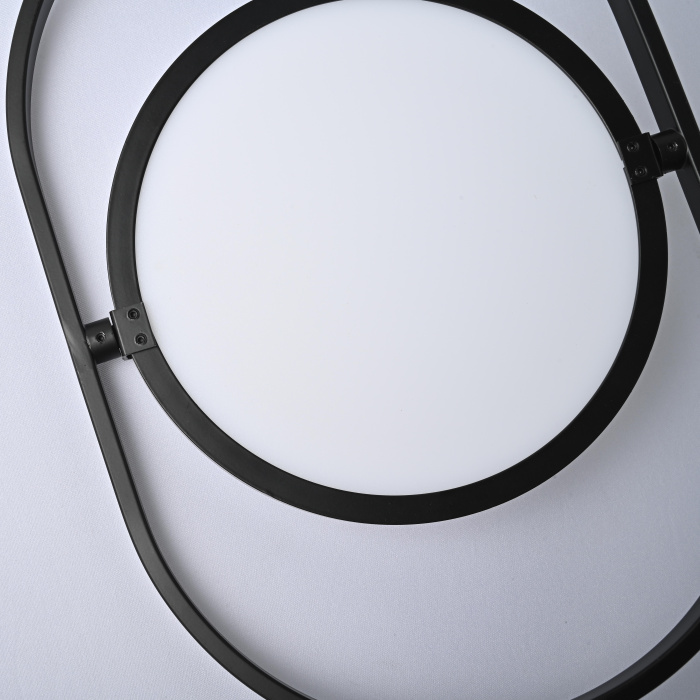 Подвесной светильник ARVET вертикальный Чёрный ImperiumLoft