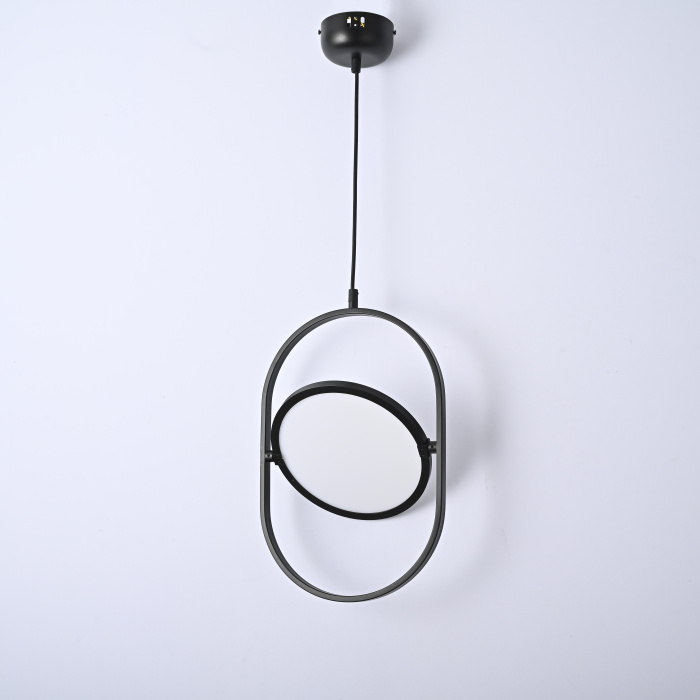 Подвесной светильник ARVET вертикальный Чёрный ImperiumLoft