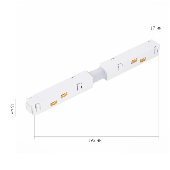 Коннектор питания прямой для магнитного шинопровода ST006.539.00 ST LUCE