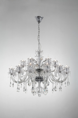 Люстра подвесная Lucia Tucci Ashanti 1250.18 clear