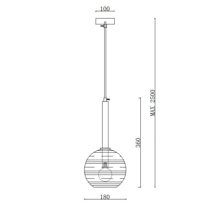 Подвесной светильник MARISOL ImperiumLoft