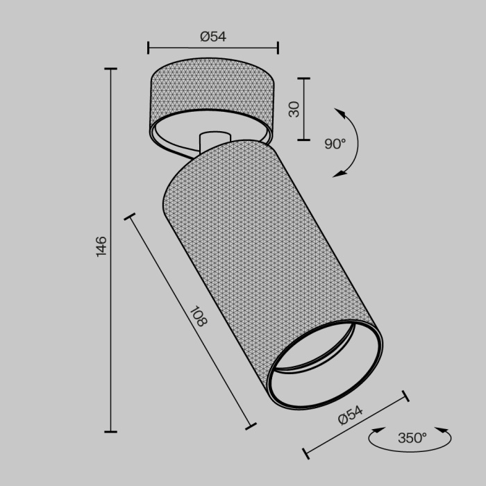 Спот Maytoni Artisan C082CL-01-GU10-W