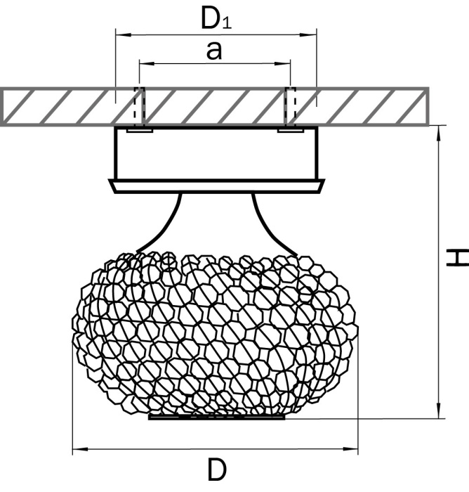 Накладной светильник Monile Top LIGHTSTAR 160304