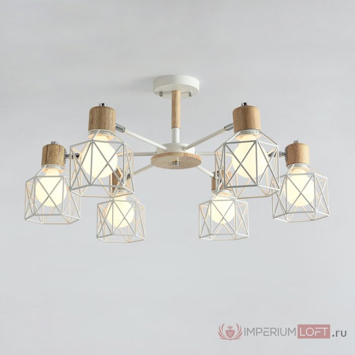 Потолочная люстра CORF B3 Champagne 6 lamps ImperiumLoft