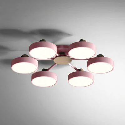 Потолочная люстра MOVE 6 Pink ImperiumLoft