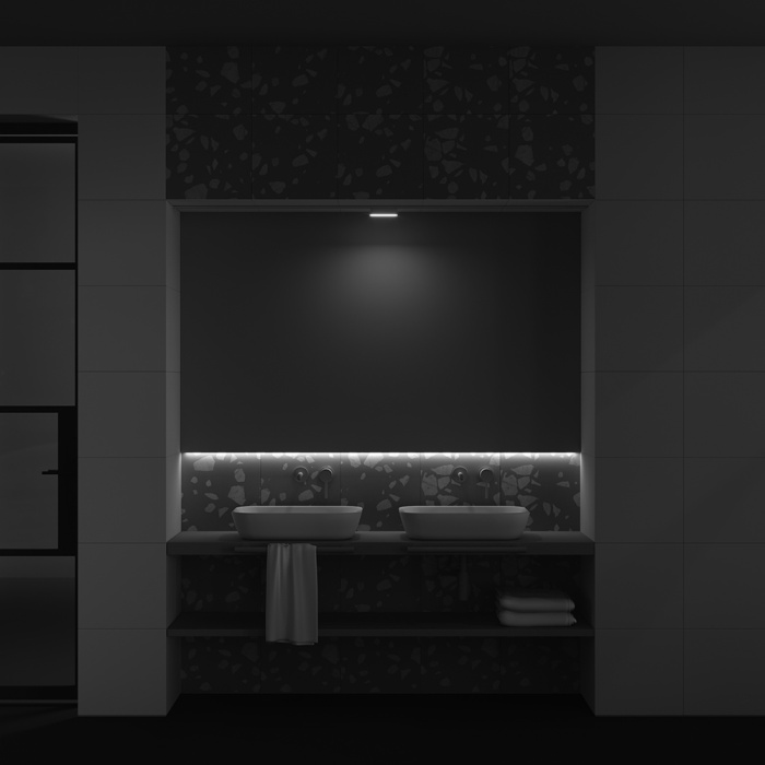 Трековый светильник Maytoni Basis TR080-1-6W3K-W