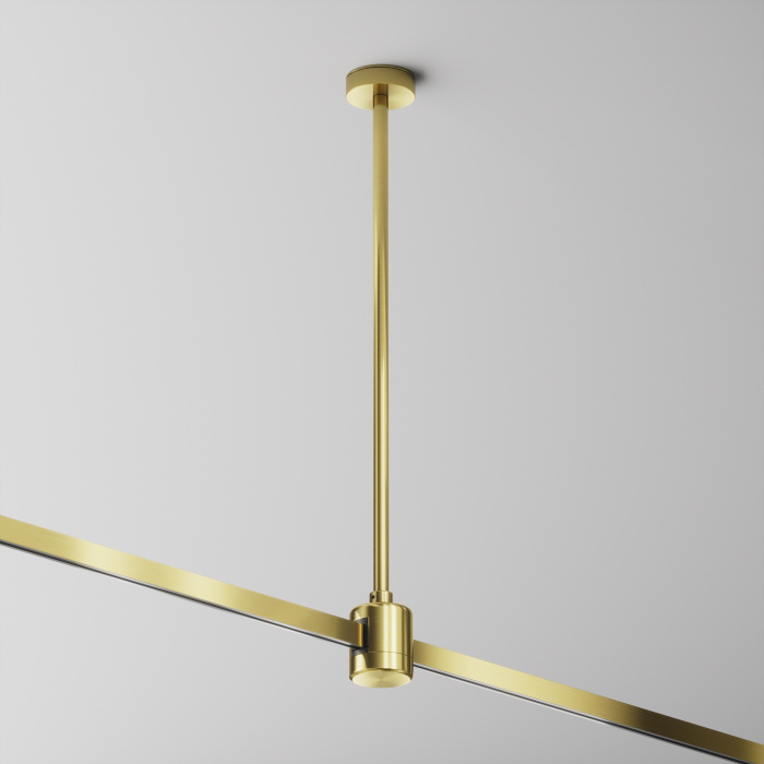 Крепление потолочное Medium 360мм с прямым коннектором питания Flarity латунь Maytoni TRA158C-IPCL1-BS