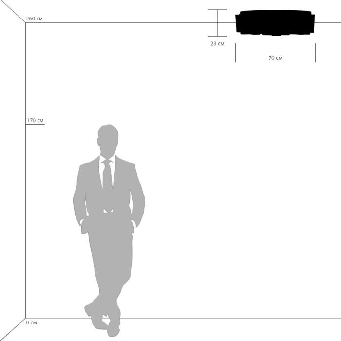 Накладная люстра Nubi LIGHTSTAR 802090