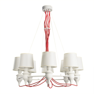 Люстра подвесная Arte Lamp SERGIO A3325LM-8WH