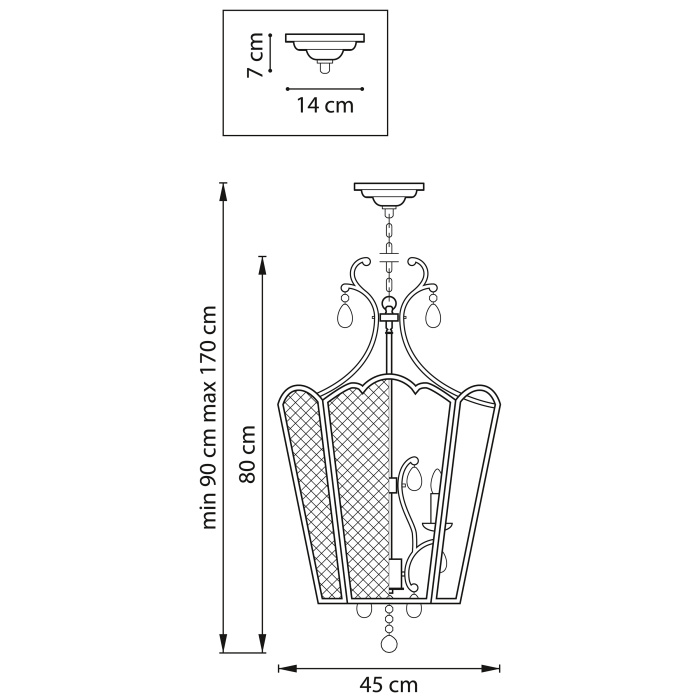 Подвес Castello Lightstar 744157