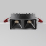 Встраиваемый светильник Maytoni Alfa LED DL043-02-10W4K-SQ-B-1