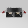 Встраиваемый светильник Maytoni Alfa LED DL043-02-10W4K-SQ-B-1