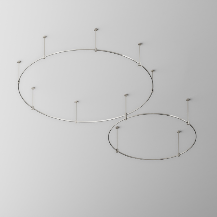 Шинопровод круглый из полукругов Maytoni Busbar trunkings Flarity TRX154-2SR-D1800-PT