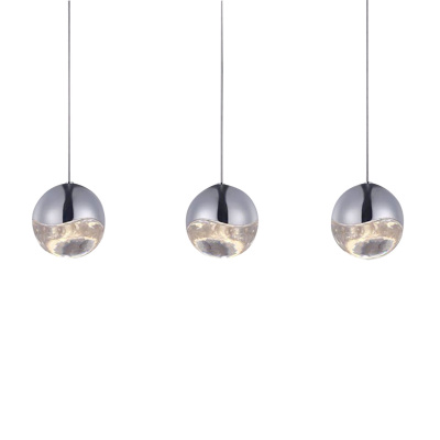 Подвесной светильник Delight Collection Globo SD3301-3 nickel