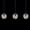 Подвесной светильник Delight Collection Globo SD3301-3 nickel