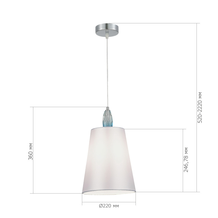 Подвесной светильник ST LUCE LINGOTTI SL1759.103.01