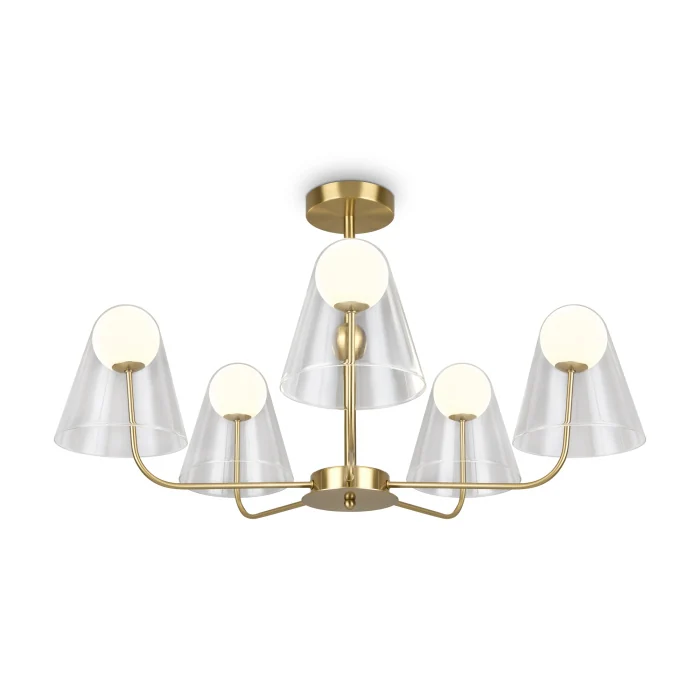 Люстра на штанге Freya Doublety FR5382PL-05BS
