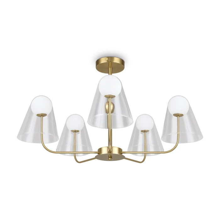 Люстра на штанге Freya Doublety FR5382PL-05BS