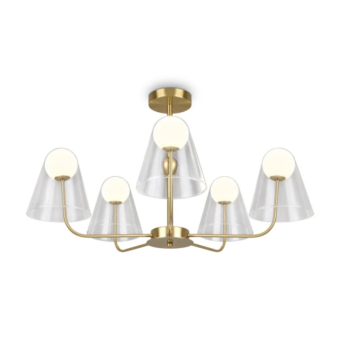 Люстра на штанге Freya Doublety FR5382PL-05BS