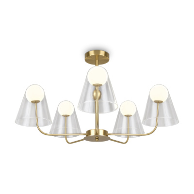 Люстра на штанге Freya Doublety FR5382PL-05BS