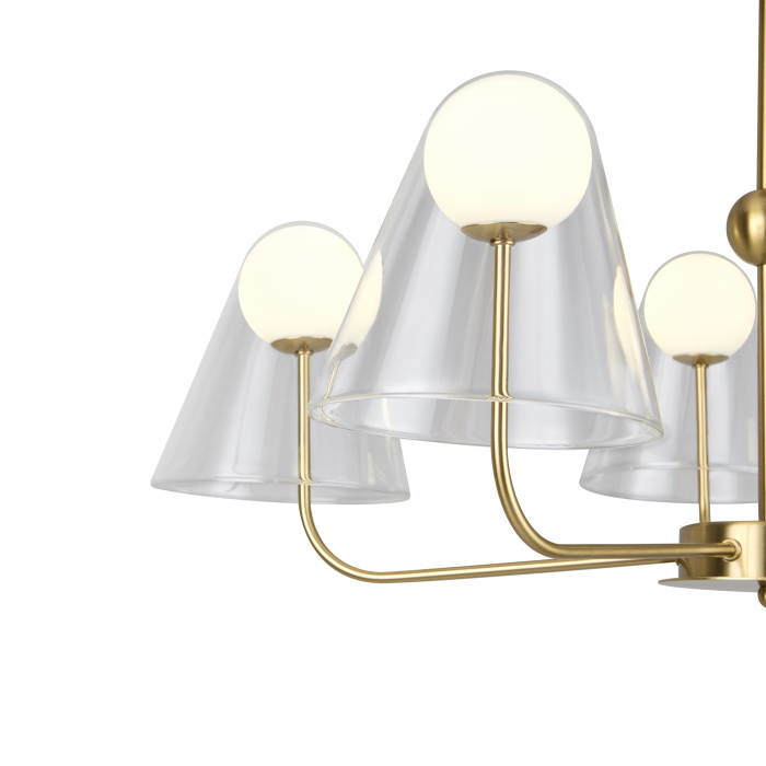 Люстра на штанге Freya Doublety FR5382PL-05BS