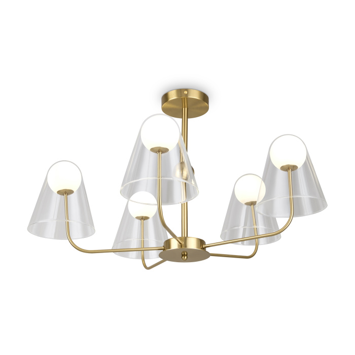 Люстра на штанге Freya Doublety FR5382PL-05BS