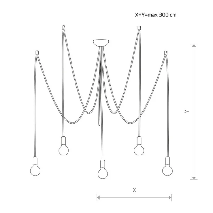 Подвесной светильник Nowodvorski Spider 6788