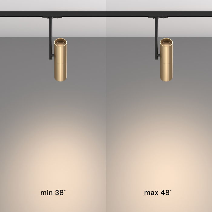 Трековый светильник Maytoni Elti TR005-1-GU10-BG