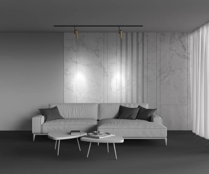 Трековый светильник Maytoni Elti TR005-1-GU10-BG