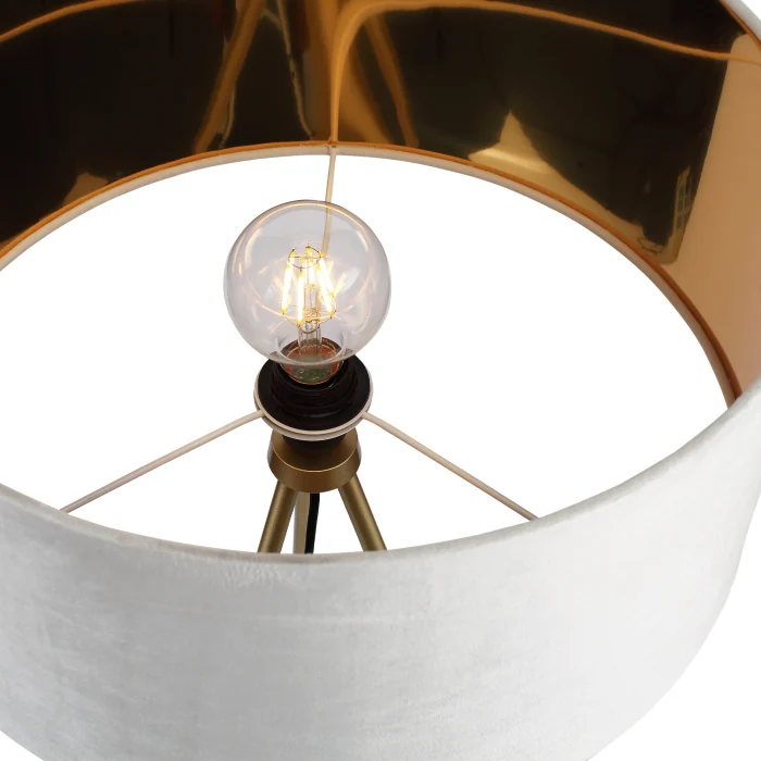 Светильник напольный ST-Luce Золотистый/Белый E27 1*40W SL6242.505.01