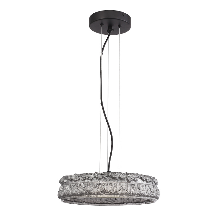 Светильник подвесной ST-Luce черный/дымчатый LED 1*15W 4000K SL6143.413.01