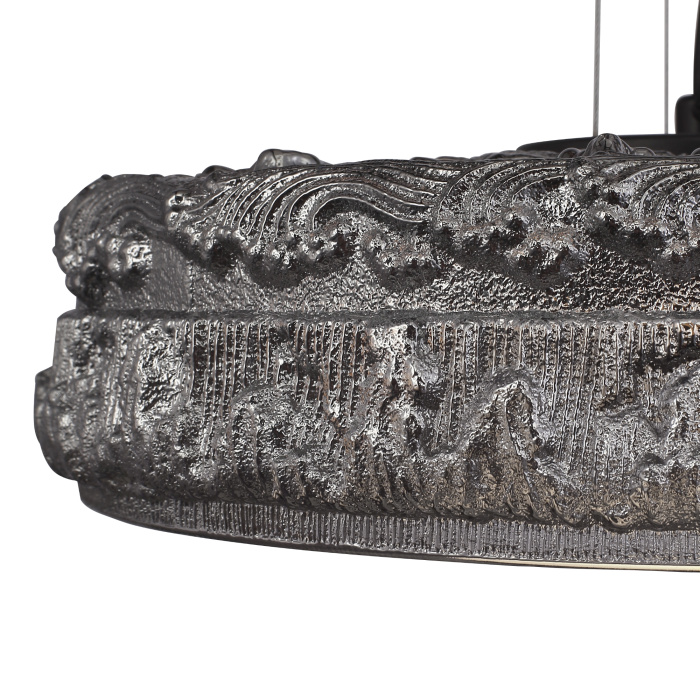 Светильник подвесной ST-Luce черный/дымчатый LED 1*15W 4000K SL6143.413.01