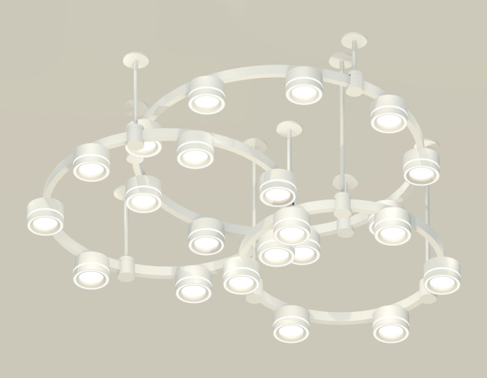 Комплект подвесного светильника Techno Ring с акрилом Ambrella light XR92212250