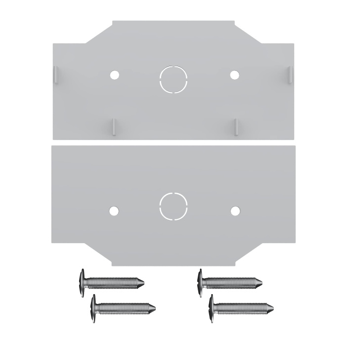 Торцевая заглушка (внешняя 2шт) ST-Luce Белый ST1047.589.02