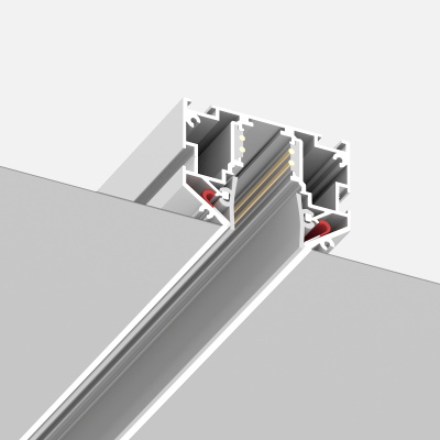 Шинопровод 48 под натяжной потолок ST-Luce Белый Длина 2 000мм ST039.529.00