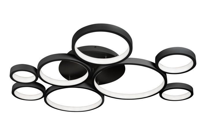 Потолочная люстра iLedex Ring Star 9004-8L-X BK