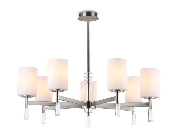 Люстра со стеклянными плафонами на штанге Ambrella light LH56253