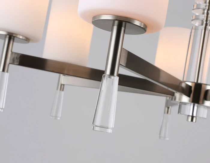 Люстра со стеклянными плафонами на штанге Ambrella light LH56253