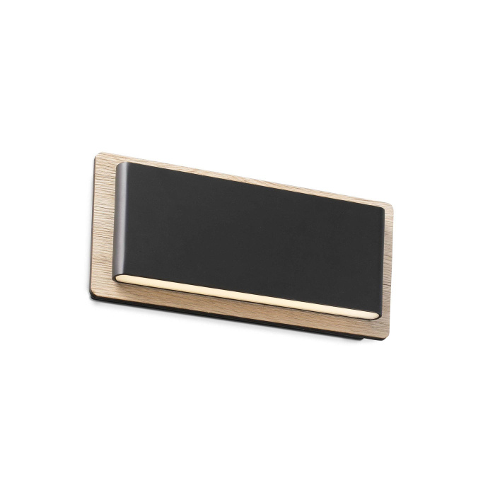 Настенный светильник MOOD Black and wood