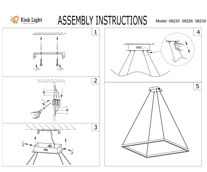 Подвесной светильник Альтис Kink Light 08226,19(4000K)