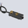Питание для накладного шинопровода 220V Crystal Lux CLT 0.205 02 L2000 BL