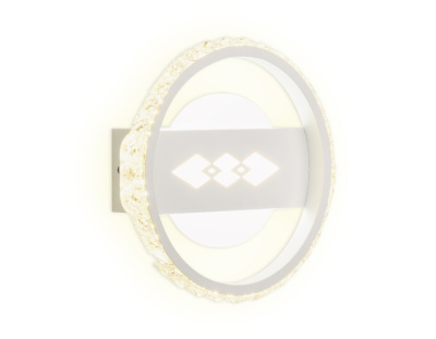 Настенный светодиодный светильник с хрусталем Ambrella light FA221