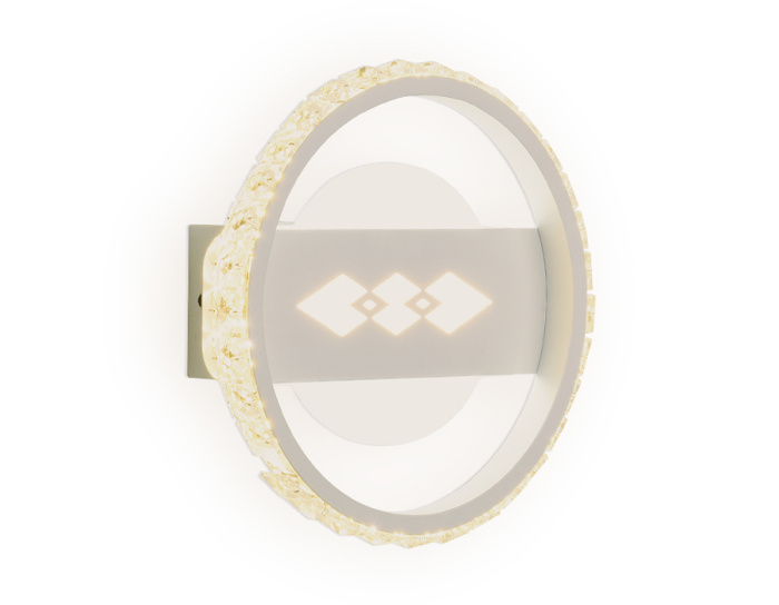 Настенный светодиодный светильник с хрусталем Ambrella light FA221