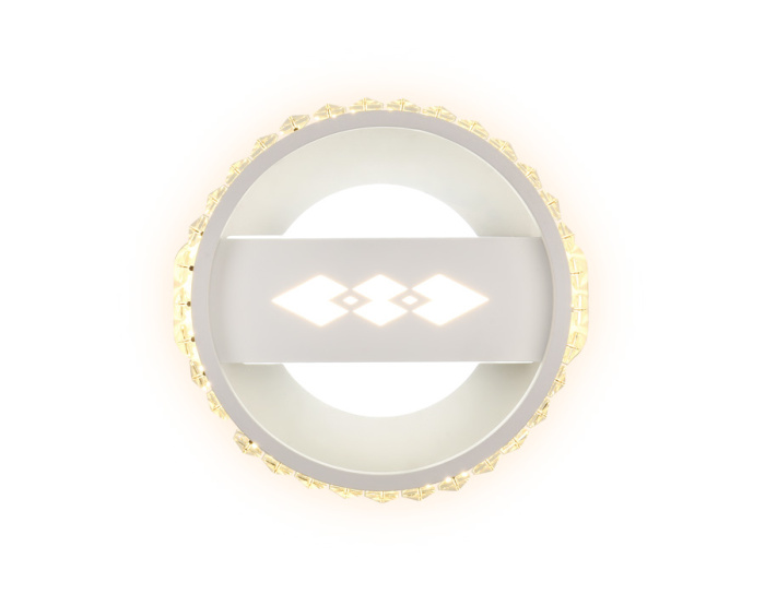 Настенный светодиодный светильник с хрусталем Ambrella light FA221