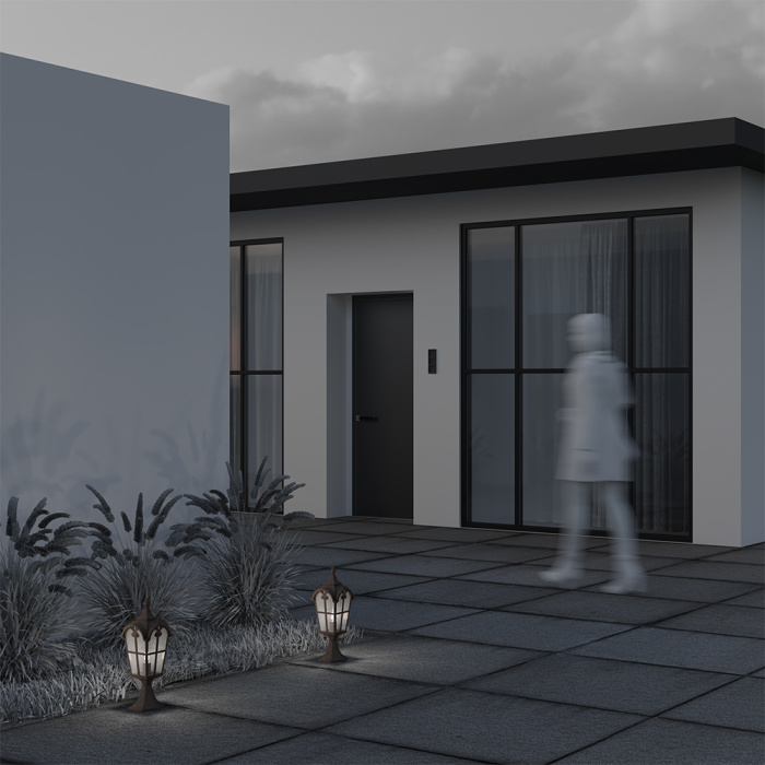 Садово-парковый светильник Maytoni Albion O413FL-01BZ